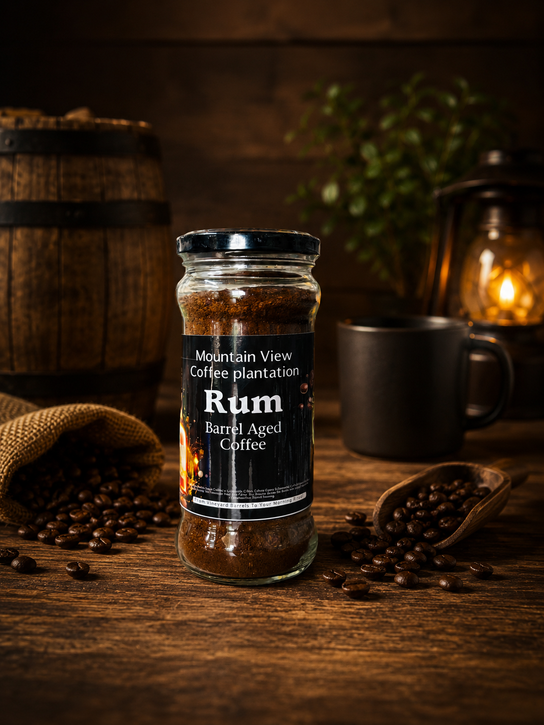 RUM Barrel Aged Coffee