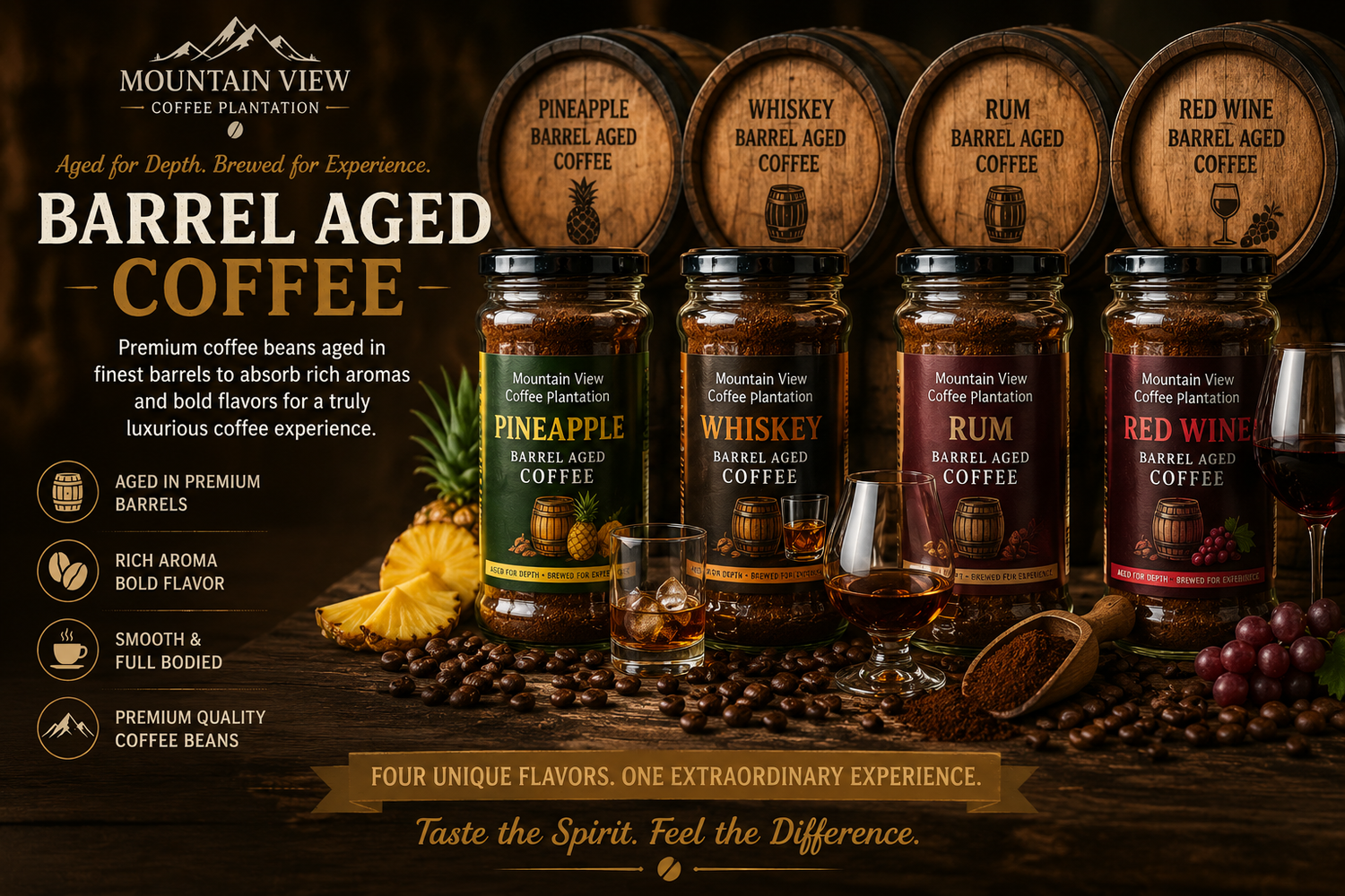 Barrel Aged Coffee Collection ⭐