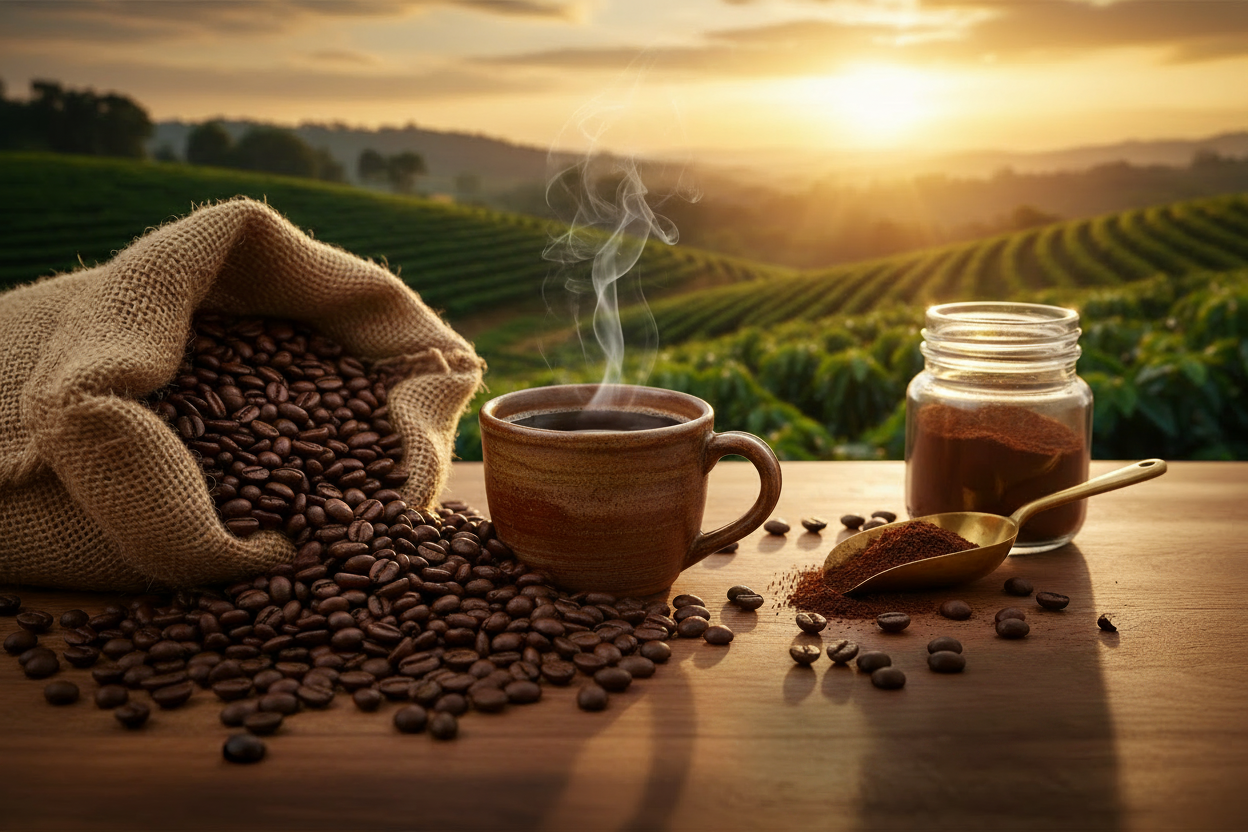 Mountain View Pure Origin Coffee Collection.