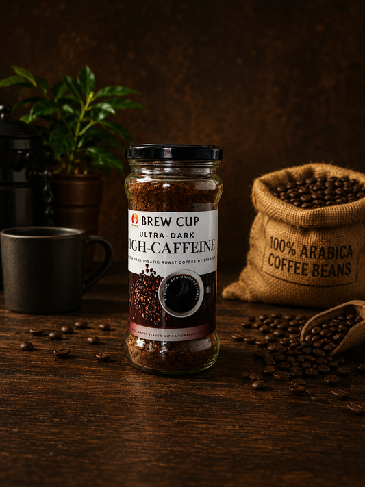 BREW CUP - Ultra dark high-caffeine coffee
