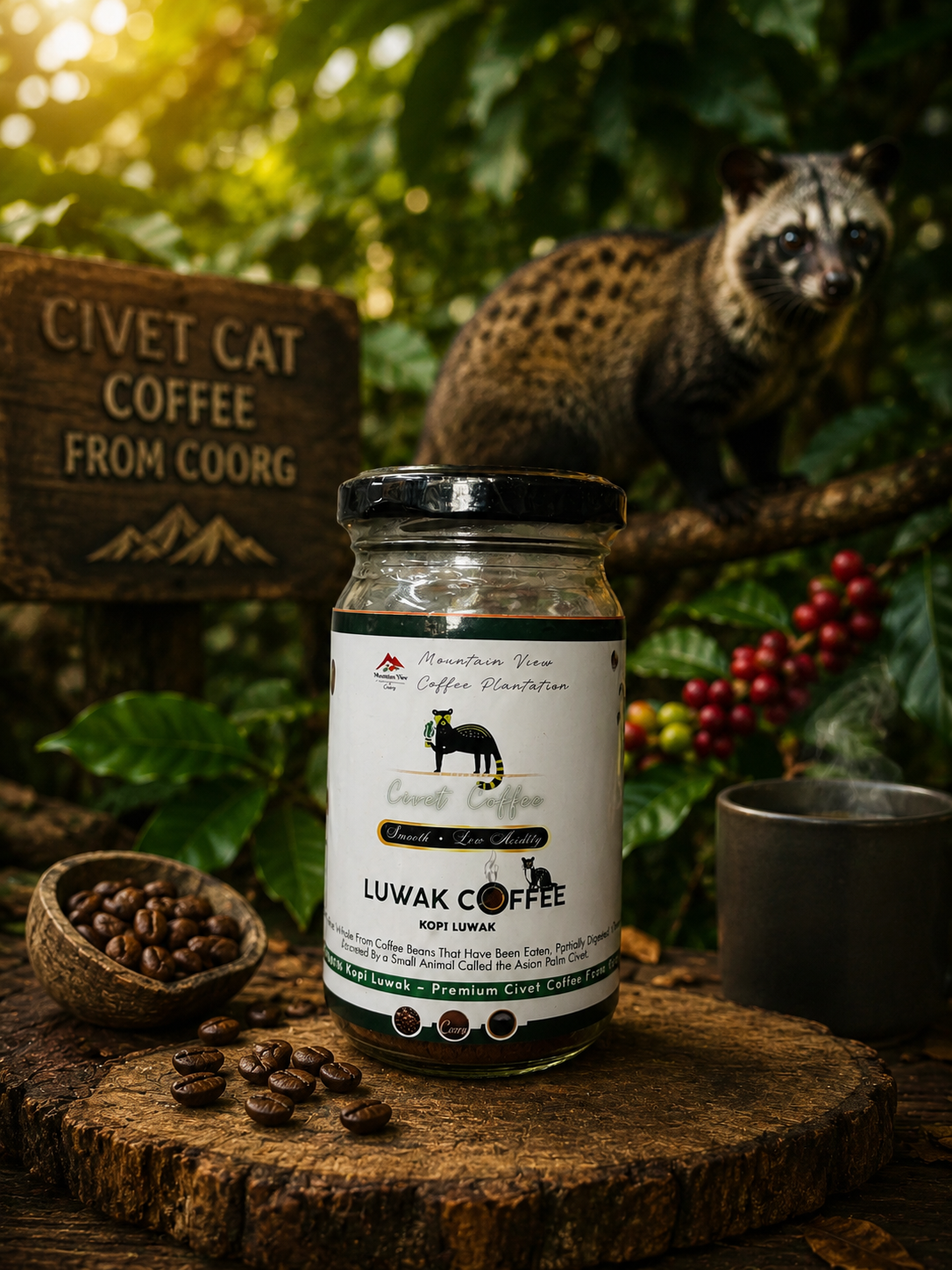 Civet Coffee (Kopi luwak)