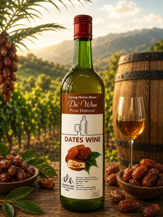 Pure Dates Wine. (750 ml)