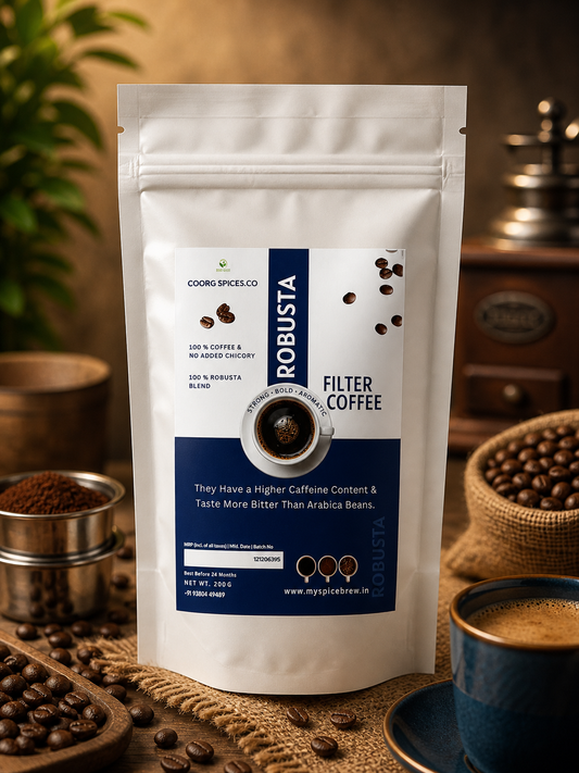 ROBUSTA FILTER COFFEE NO ADDED CHICORY