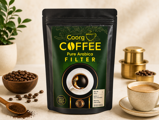ARABICA FILTER COFFEE WITH 30 % CHICORY